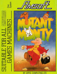 Mutant Monty Amstrad CPC US box art